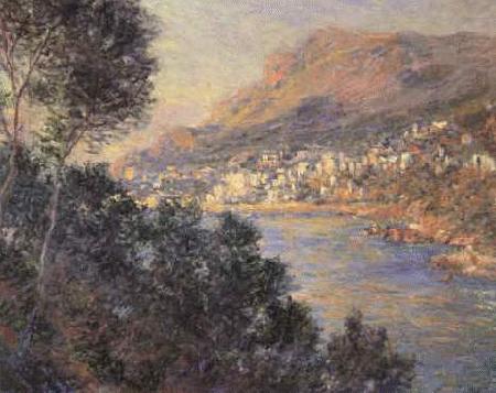Monte Carlo vu de Roquebrune, Claude Monet